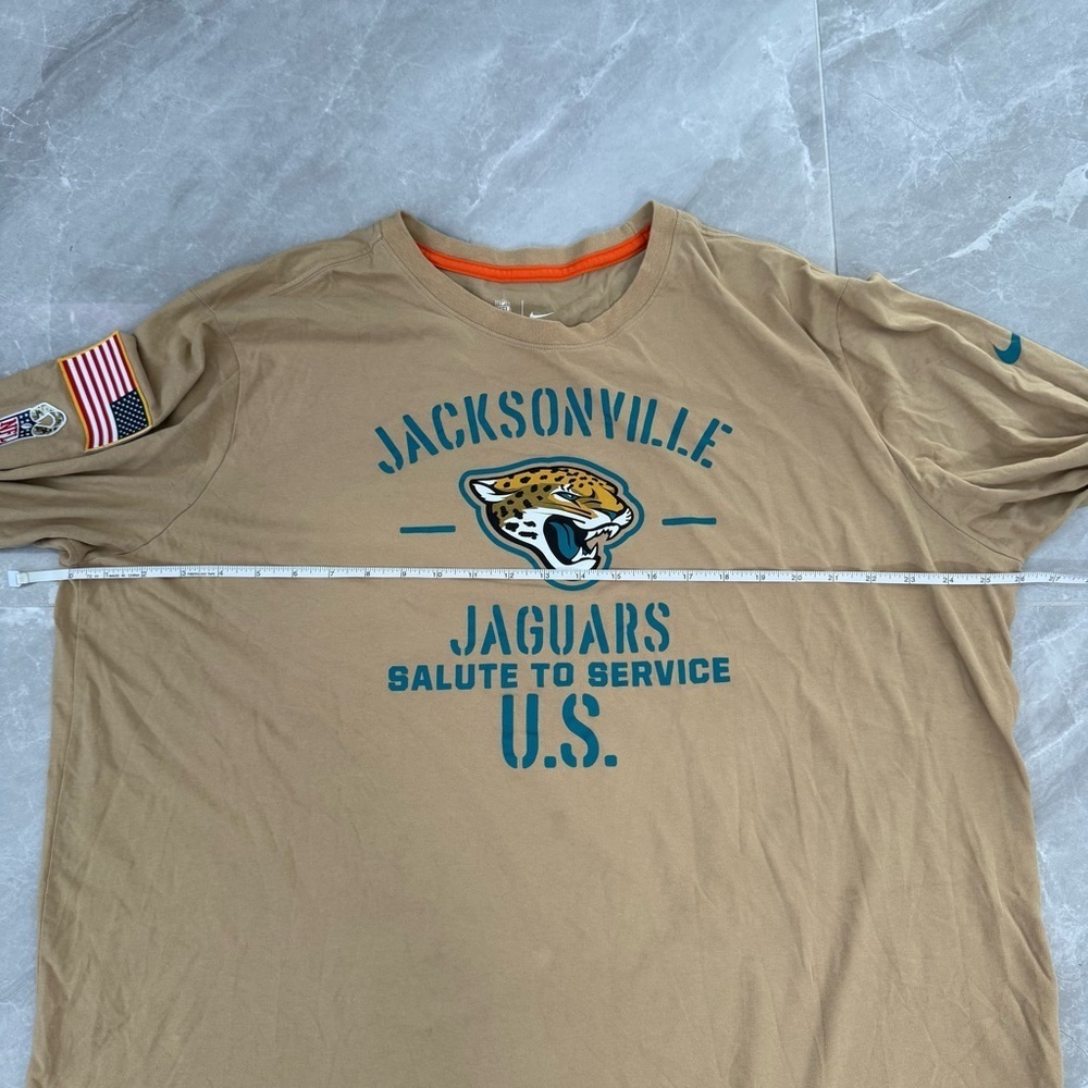 Men's Nike NFL Jacksonville Jaguars 2019 Salute to Service Long Sleeve Shirt XXL - Picture 12 of 16